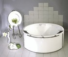 Акриловая круглая ванна Atlantyda+ рама 1600 (PWRD310ZS000000)